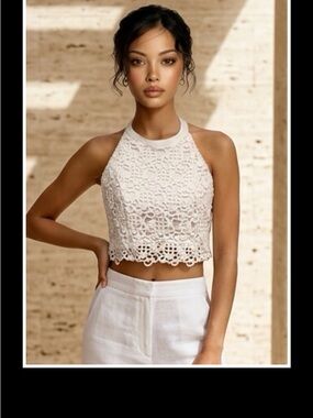 Caren Forbes Sz Small amazing top very chic. Only worn 2x